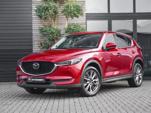 Mazda CX-5 2.5 SkyActiv-G 194 GT-M  Feestdagen geopend bel voor een afspraak. Leren bekleding, Adaptief cruise control, Camara 360, Apple Carplay