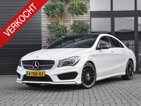 Mercedes-Benz CLA-klasse 200 AMG Line Edition1  Feestdagen geopend bel voor een afspraak. Panoramadak Alcantara bekleing Camera